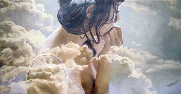 облака живопись