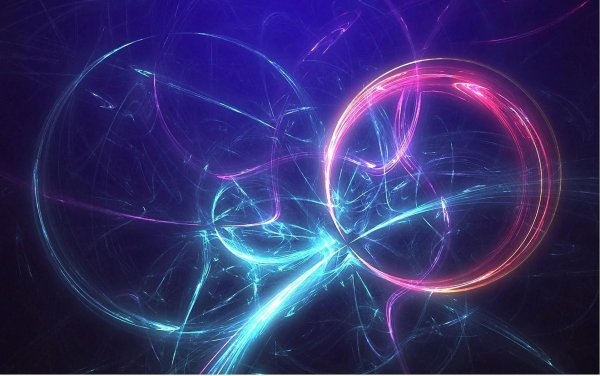 неоновая абстракция