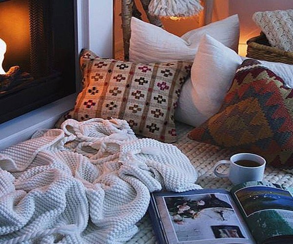 теплый плед