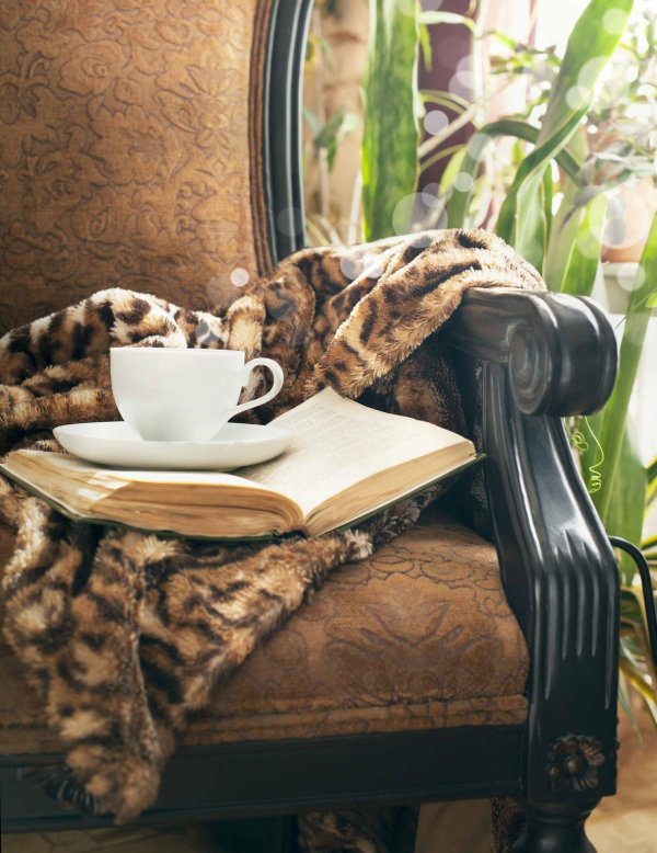 леопардовый плед