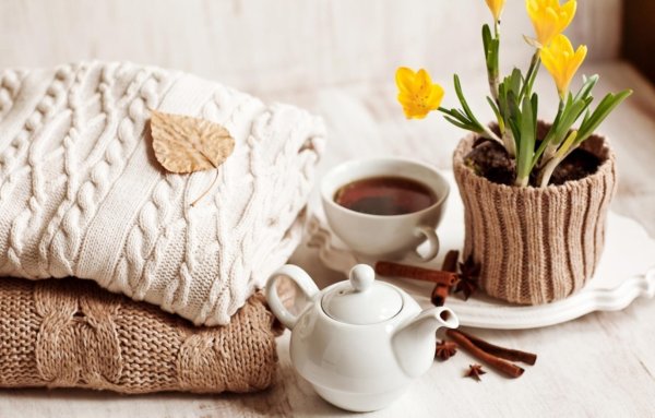 уютные вязаные вещи