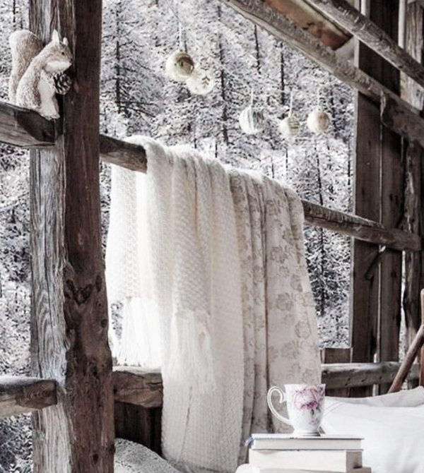 зимний интерьер