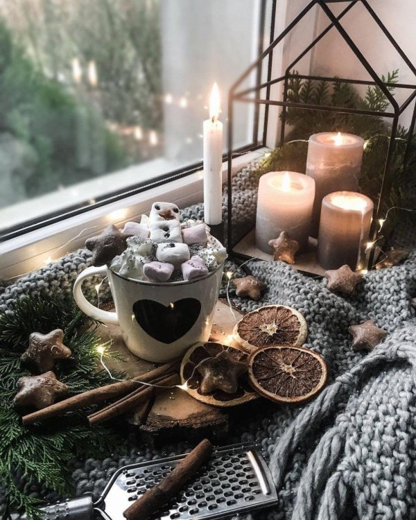 новогодние эстетика