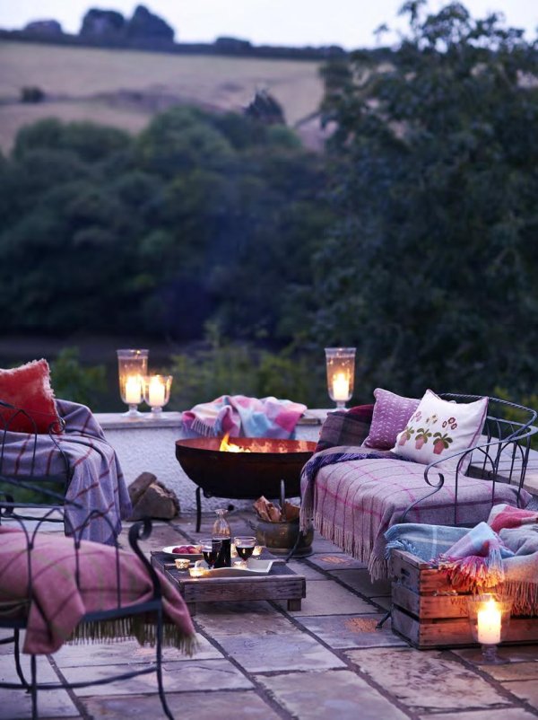 вечер на веранде