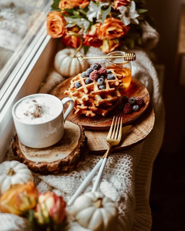 осенний завтрак