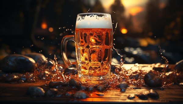 стакан пива