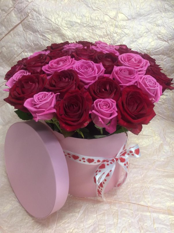 красивые коробки с цветами