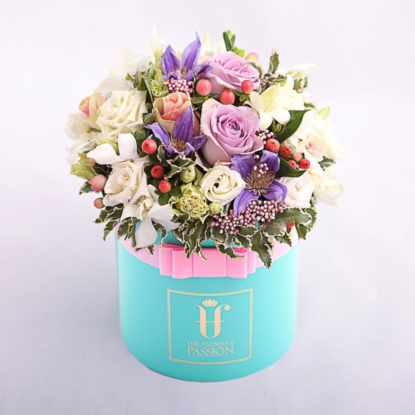 шляпная коробка тиффани