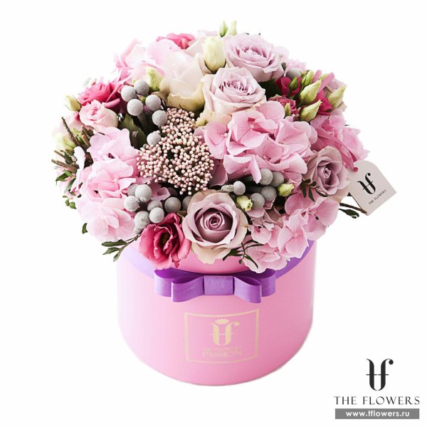 букеты в коробках