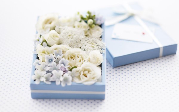 цветочная коробка