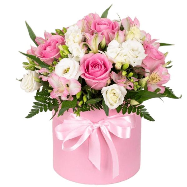 букет в коробочке