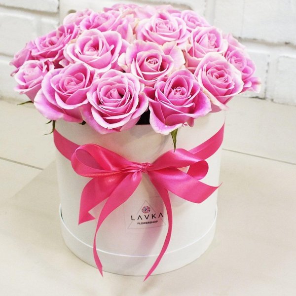 шикарные цветы в коробках