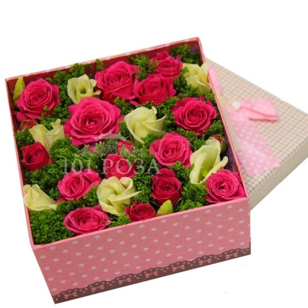 коробка цветов
