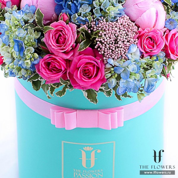 шляпная коробка тиффани