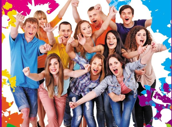 красивая молодежь