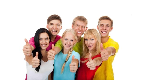 люди показывают класс