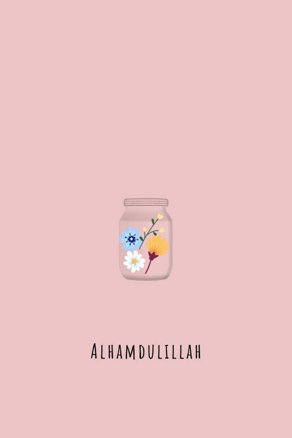 цветок в банке