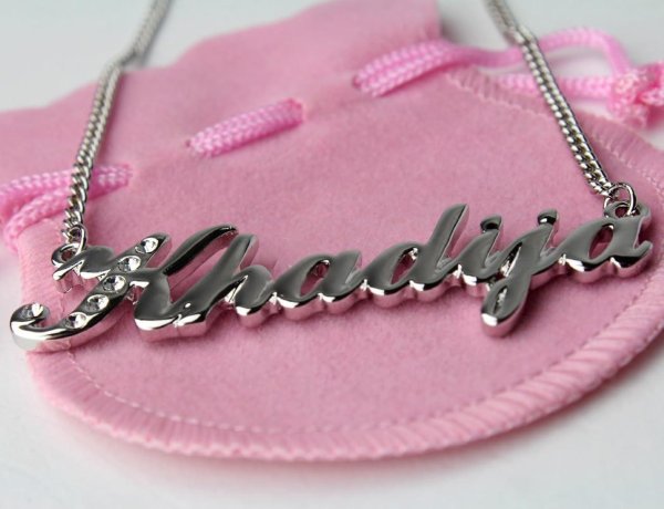 именной кулон