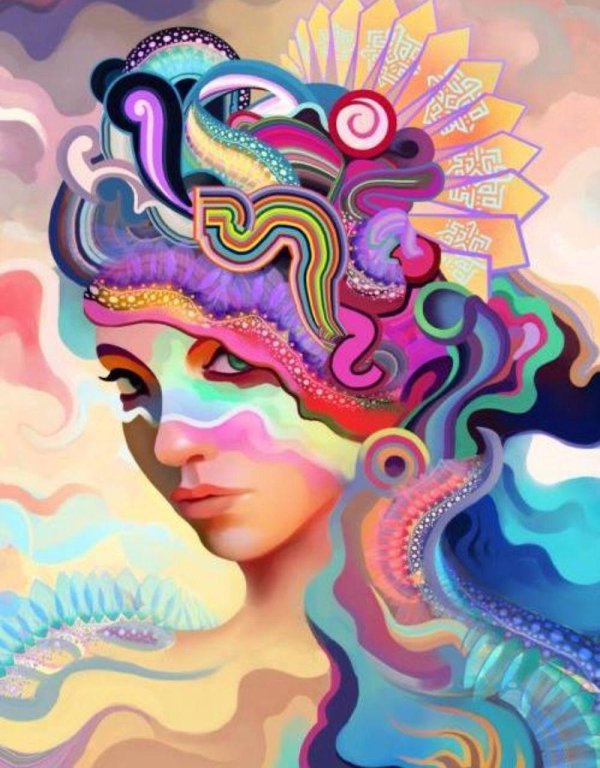 яркие необычные картины