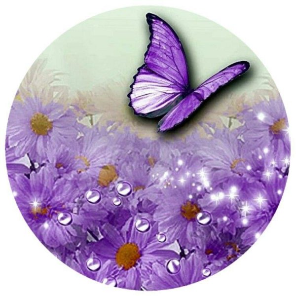 бабочка сиреневая