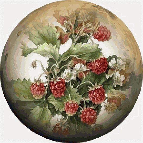 круглая картина