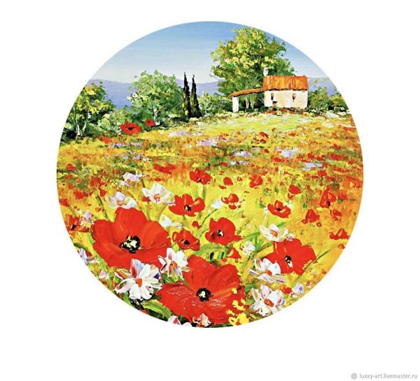 поле с маками