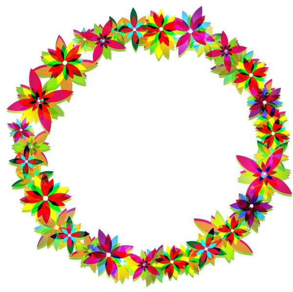 круглая рамка