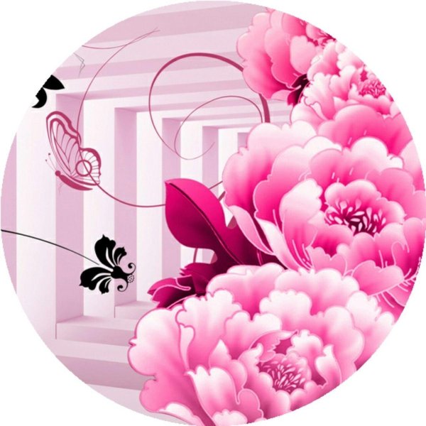 розовые пионы