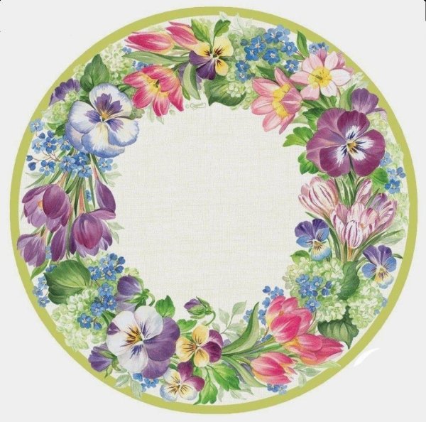 цветочный венок