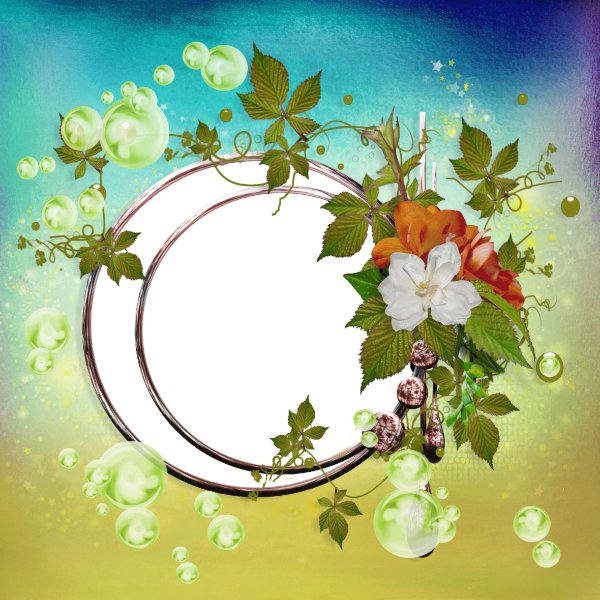 круглая рамка