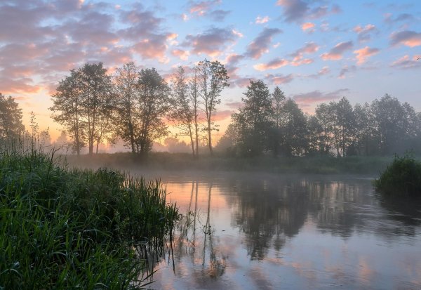 утренние пейзажи