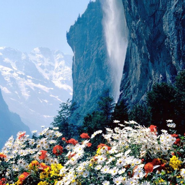 лаутербруннен водопад