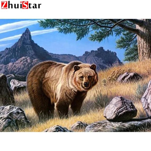 картина медведей