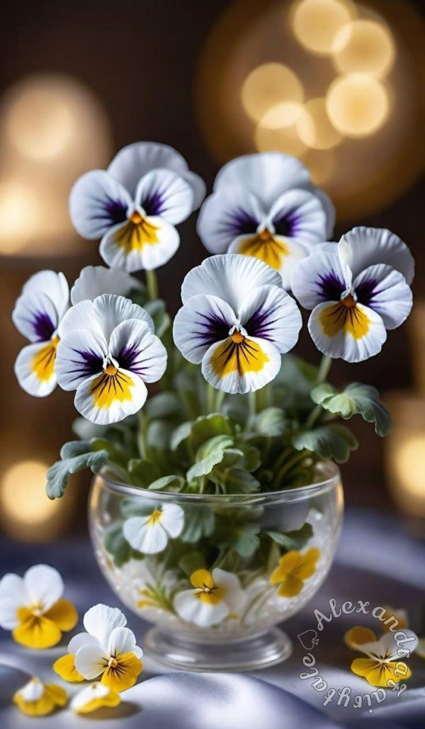 анютины глазки