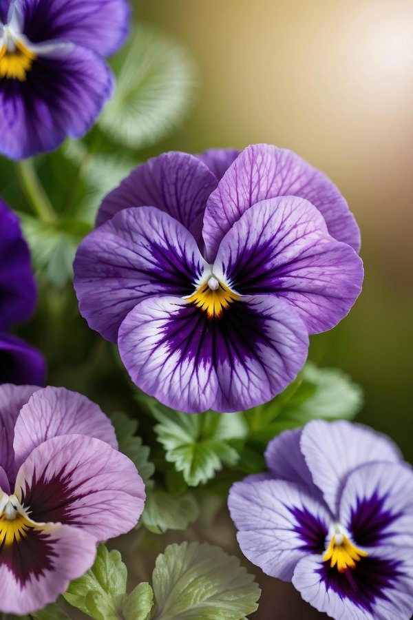 анютины глазки