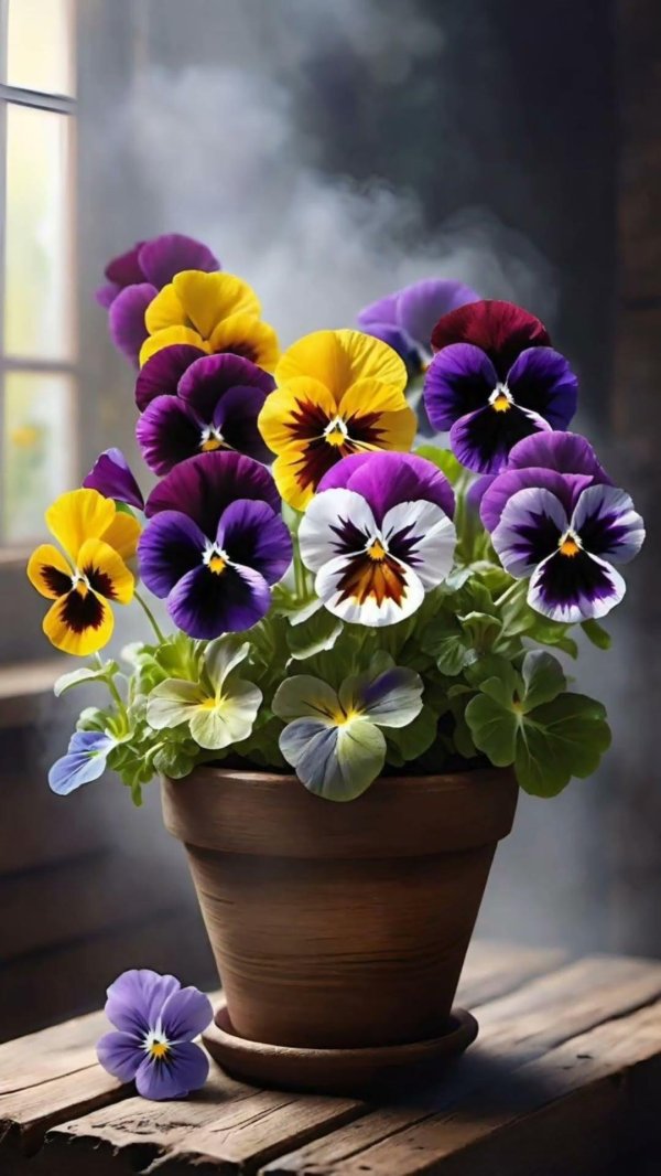 анютины глазки