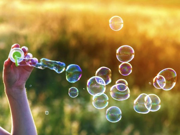 мыльные пузыри