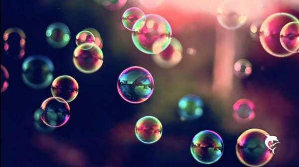 фон с пузырями