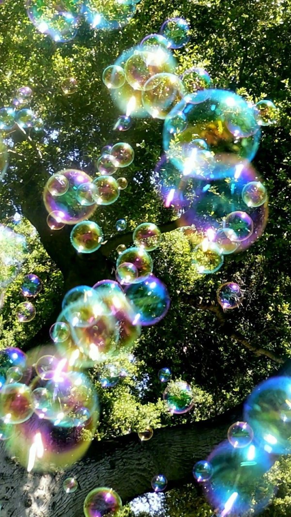 мыльные пузыри