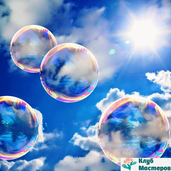 мыльные пузыри