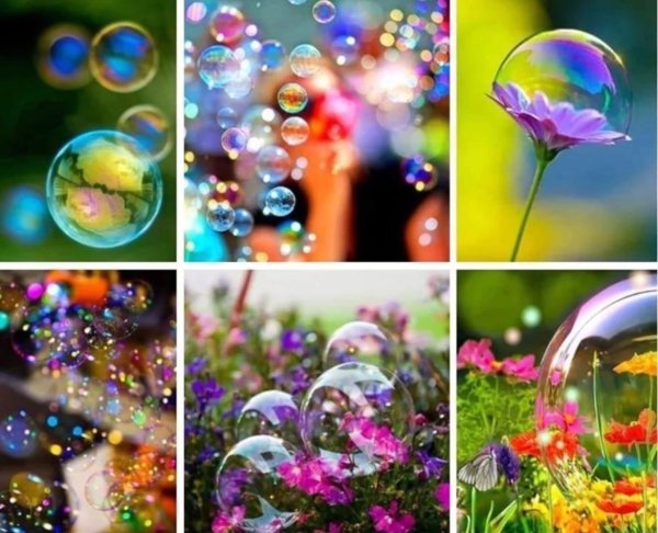 мыльные пузыри