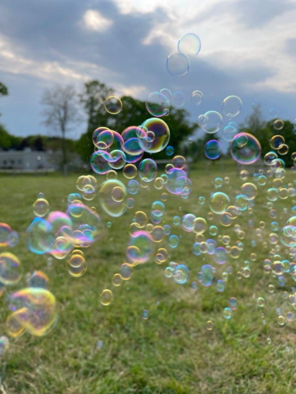 мыльные пузыри