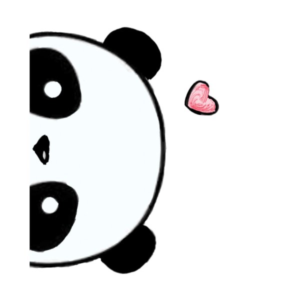 панда мультяшная