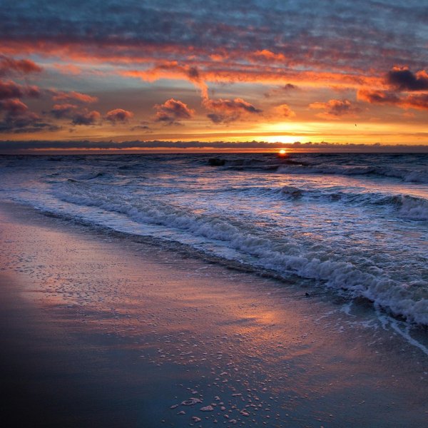 морской закат