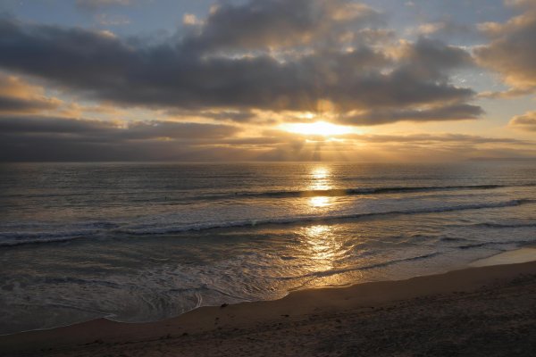 море с солнцем