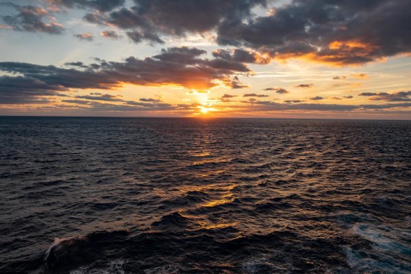 океан на закате