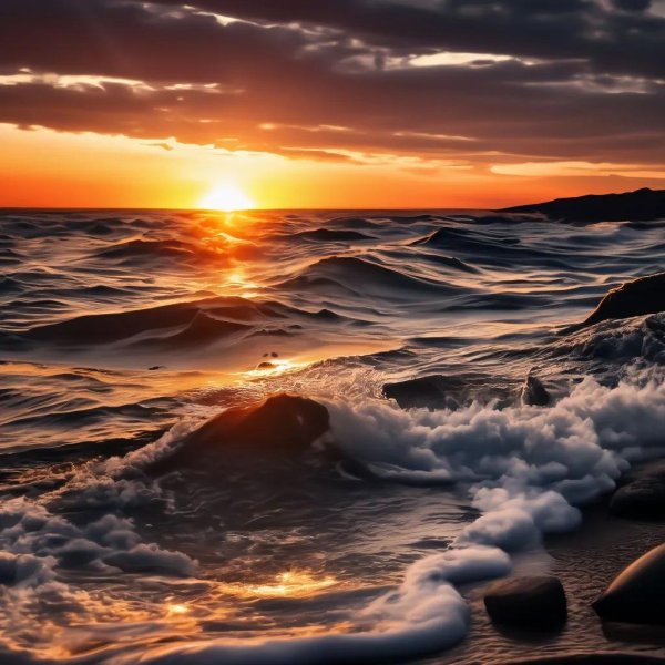 закат красивый