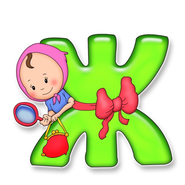 красочные буквы