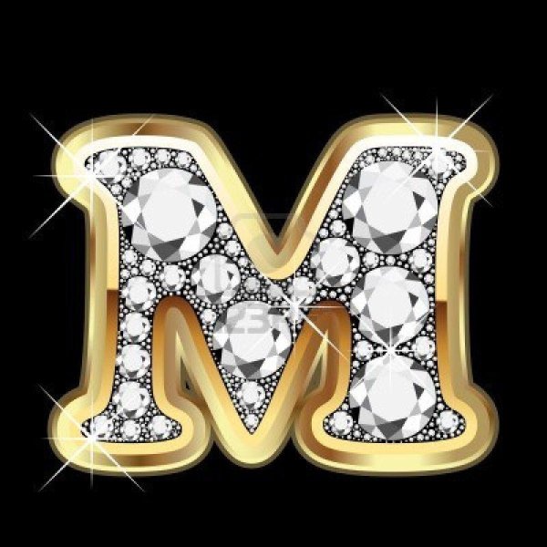 буквы из бриллиантов