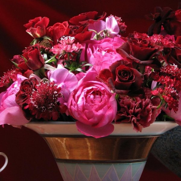 шикарный букет цветов